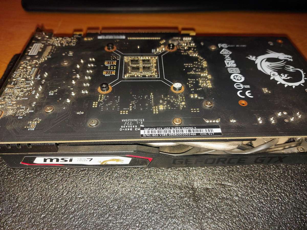 MSI GeForce GTX 1650 SUPER Gaming X  Excellent Condition, 1080p Ready