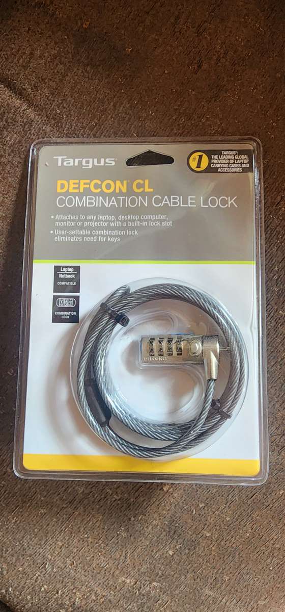 Targus Combination Lock - Sells for R599