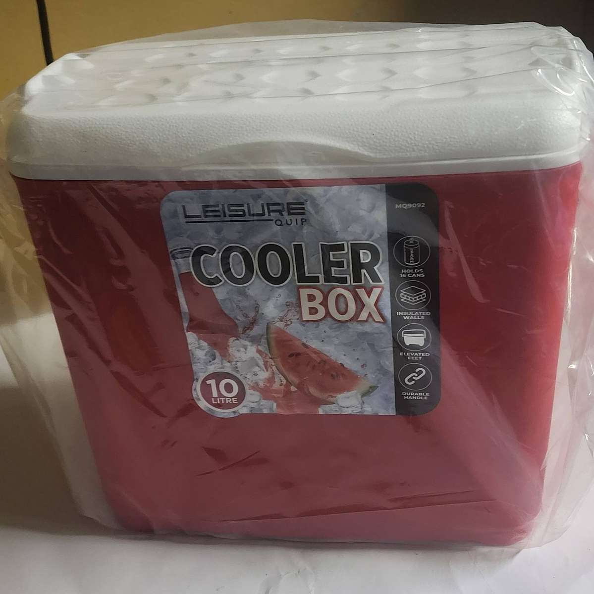 Leisure Quip Cooler Box with handle, 10 Liter (Last 2 units available)