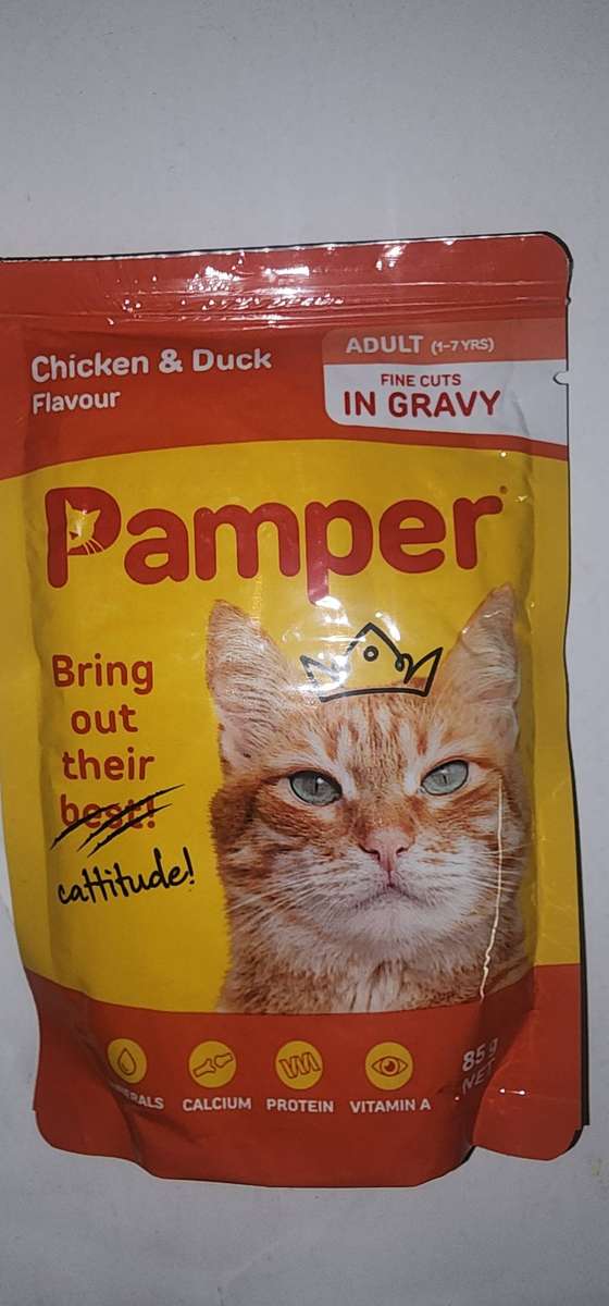 Pamper Wet Cat Food Sachets (1 bid for 20 sachets)