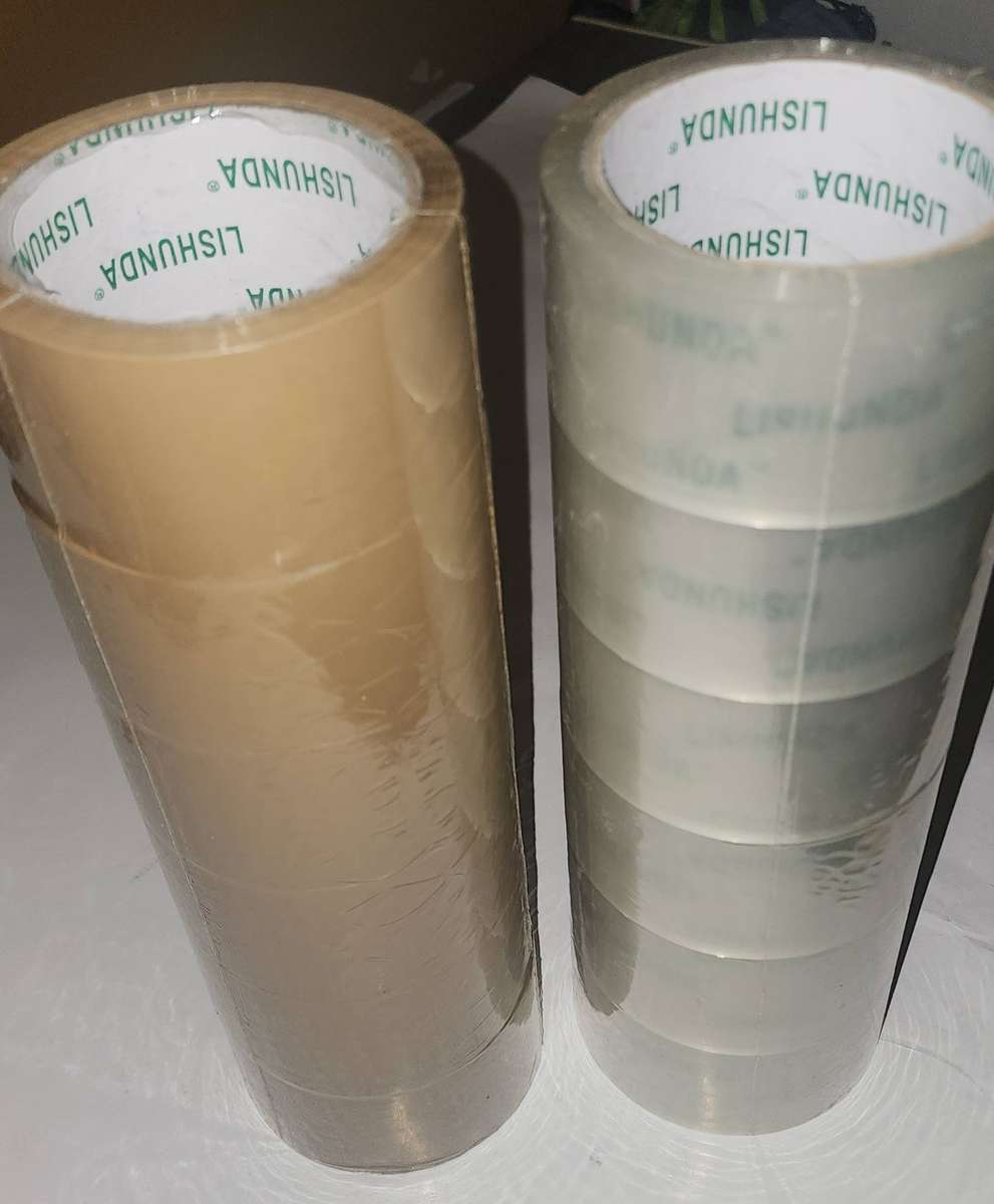 Packaging Tape 50m (1 bid for 12 rolls)