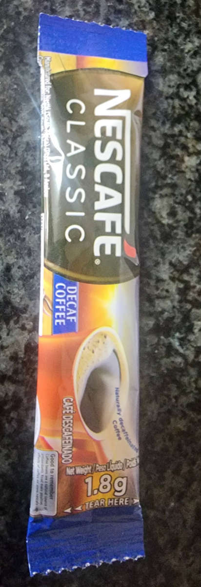 Nescafe Classic Decaf Coffee  (200 sachets x 1.8 g) (Last 3 Boxes)