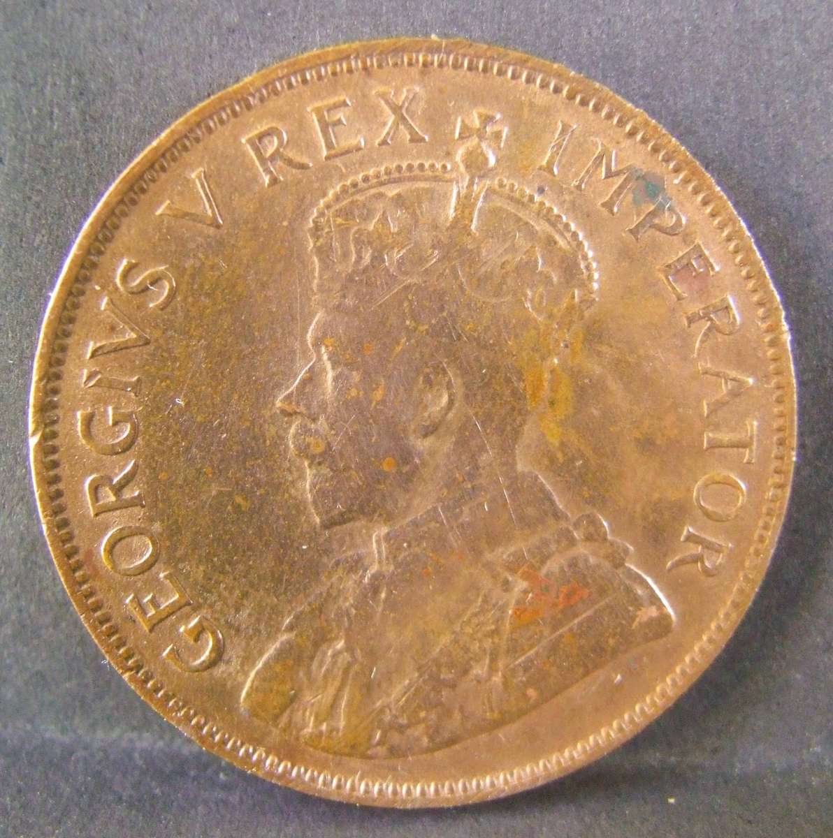 KING GEORGE V SERIES,,, 1936 1 PENNY ( HIGH CAT VALUE)