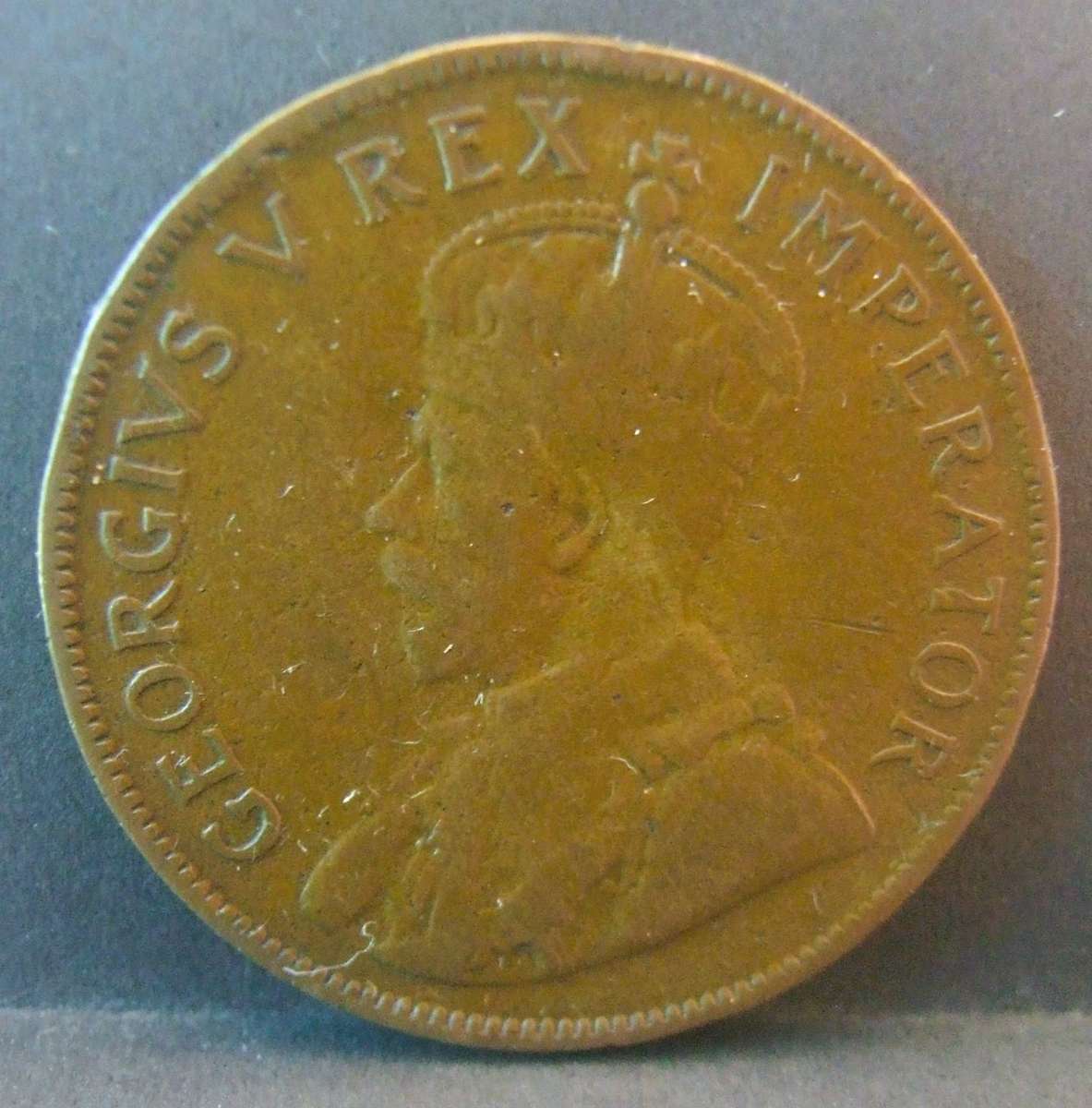 KING GEORGE V SERIES,,, 1935 1 PENNY ( HIGH CAT VALUE)
