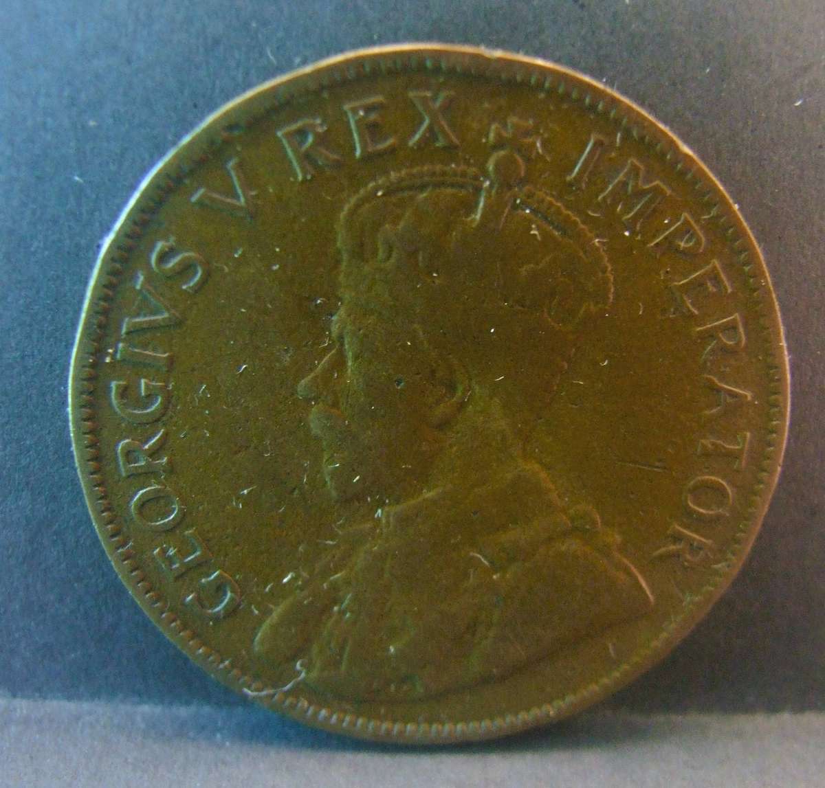 KING GEORGE V SERIES,,, 1935 1 PENNY ( HIGH CAT VALUE)