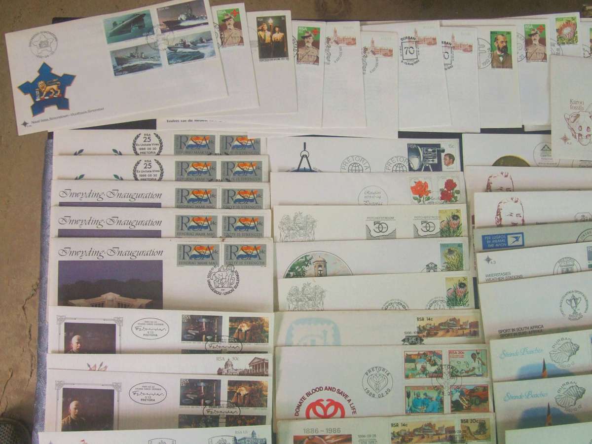 OVER 100 FDCs AS 1 LOT