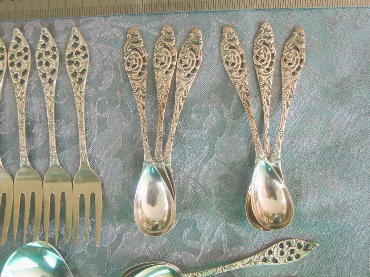 ELWEZETTA HOLLAND cake forks and spoons sets