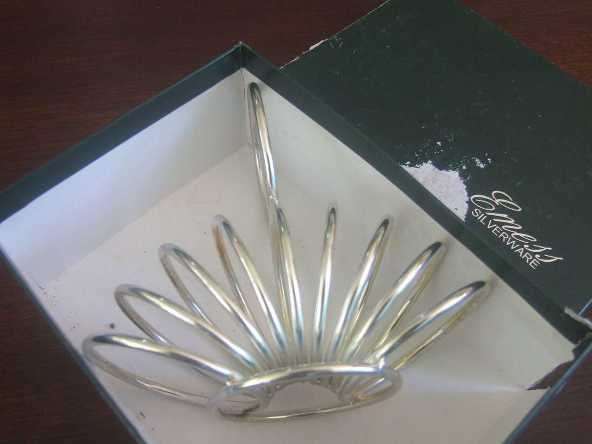 nice EMESS vintage napkin holder ,show stopper