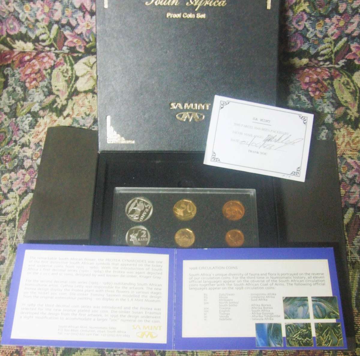 @     1998 PROOF SET SA MUNT