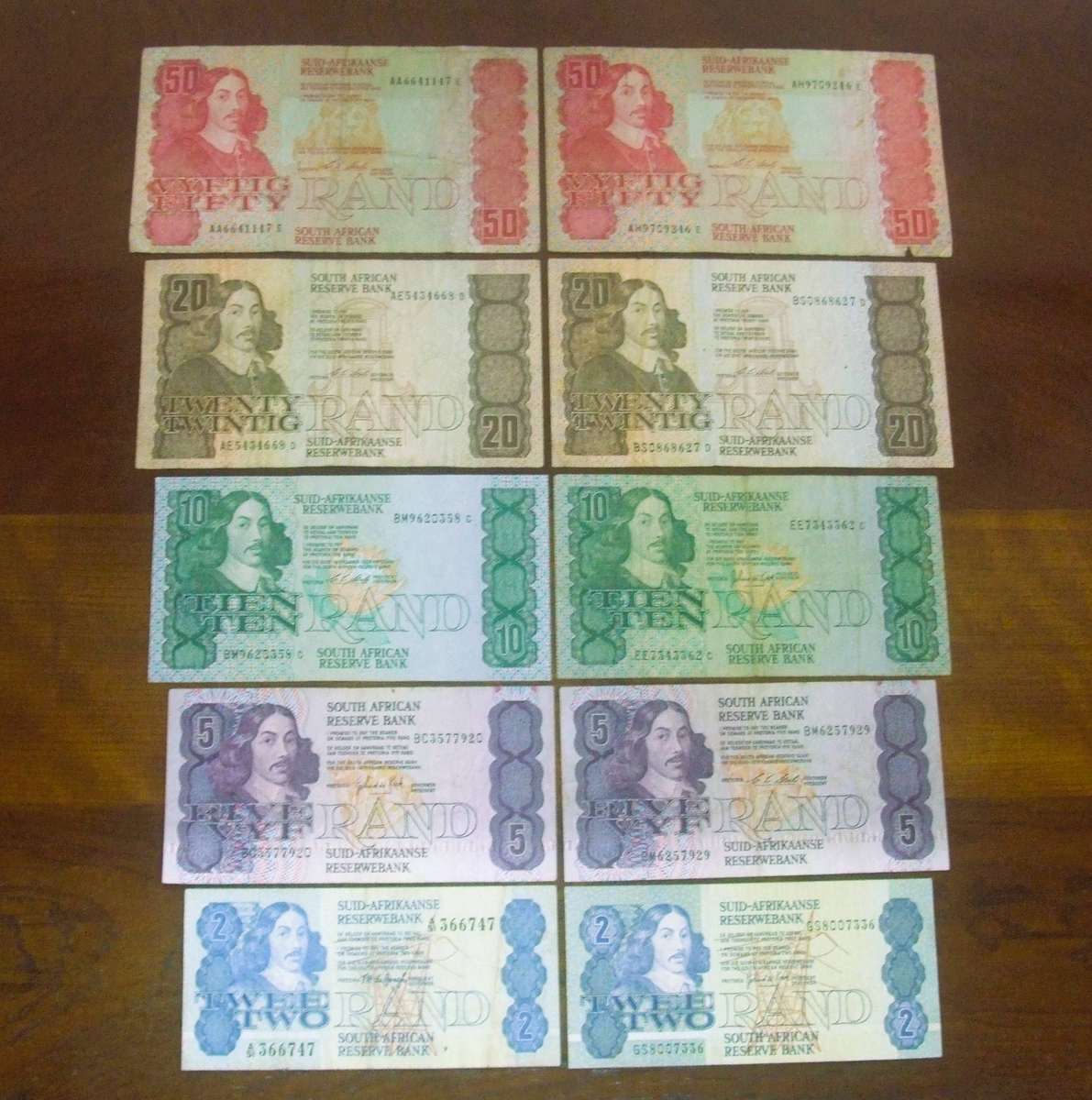 @     2 sets of SA notes as 1 lot