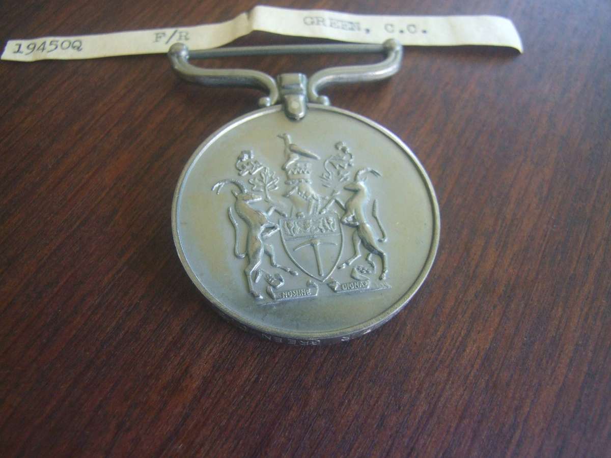 @    RARE  Rhodesian General Service Medal,