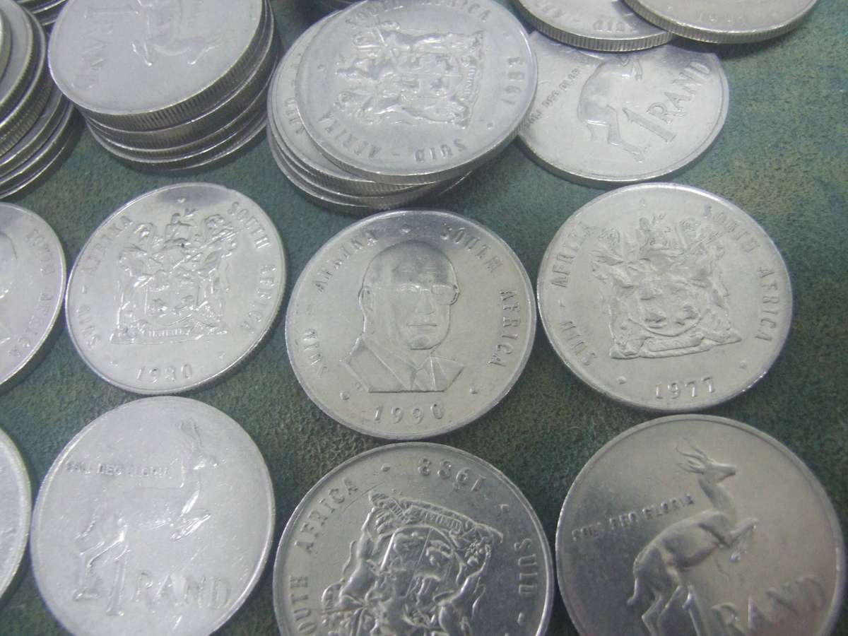 @     70 x R1 coins bid per coin