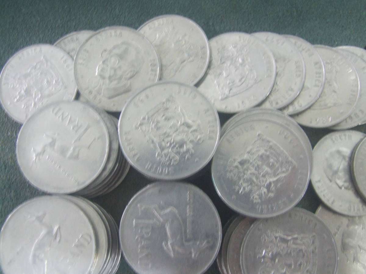 @     70 x R1 coins bid per coin