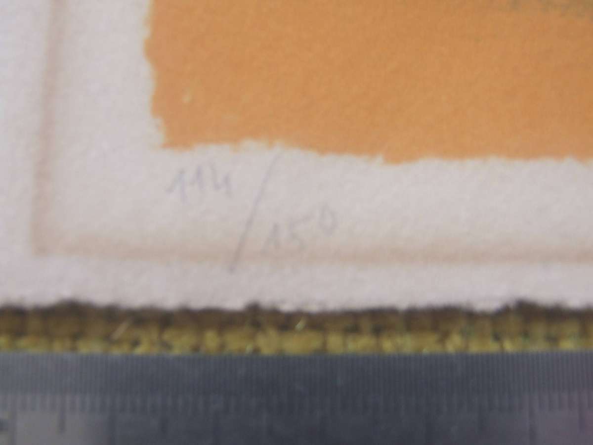 Jean CARZOU , ORIGINAL Lithograph Hand SIGNED  1963