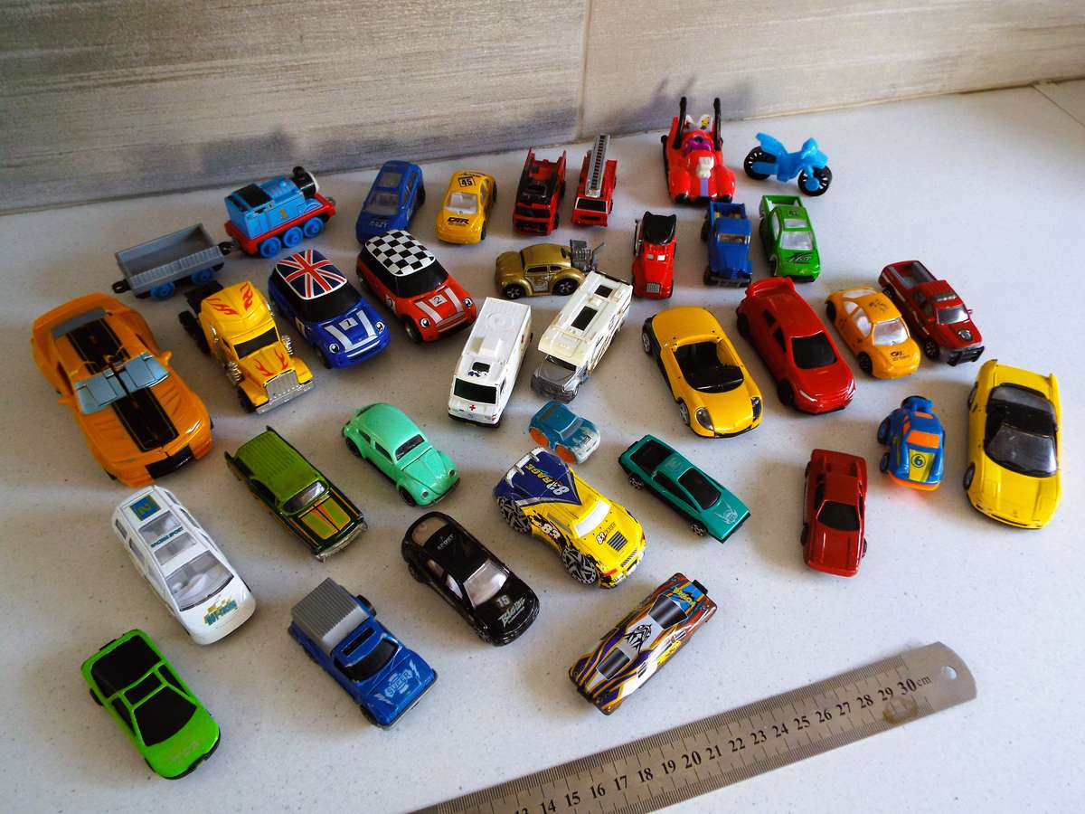vintage  toy cars BIG X34 LOT