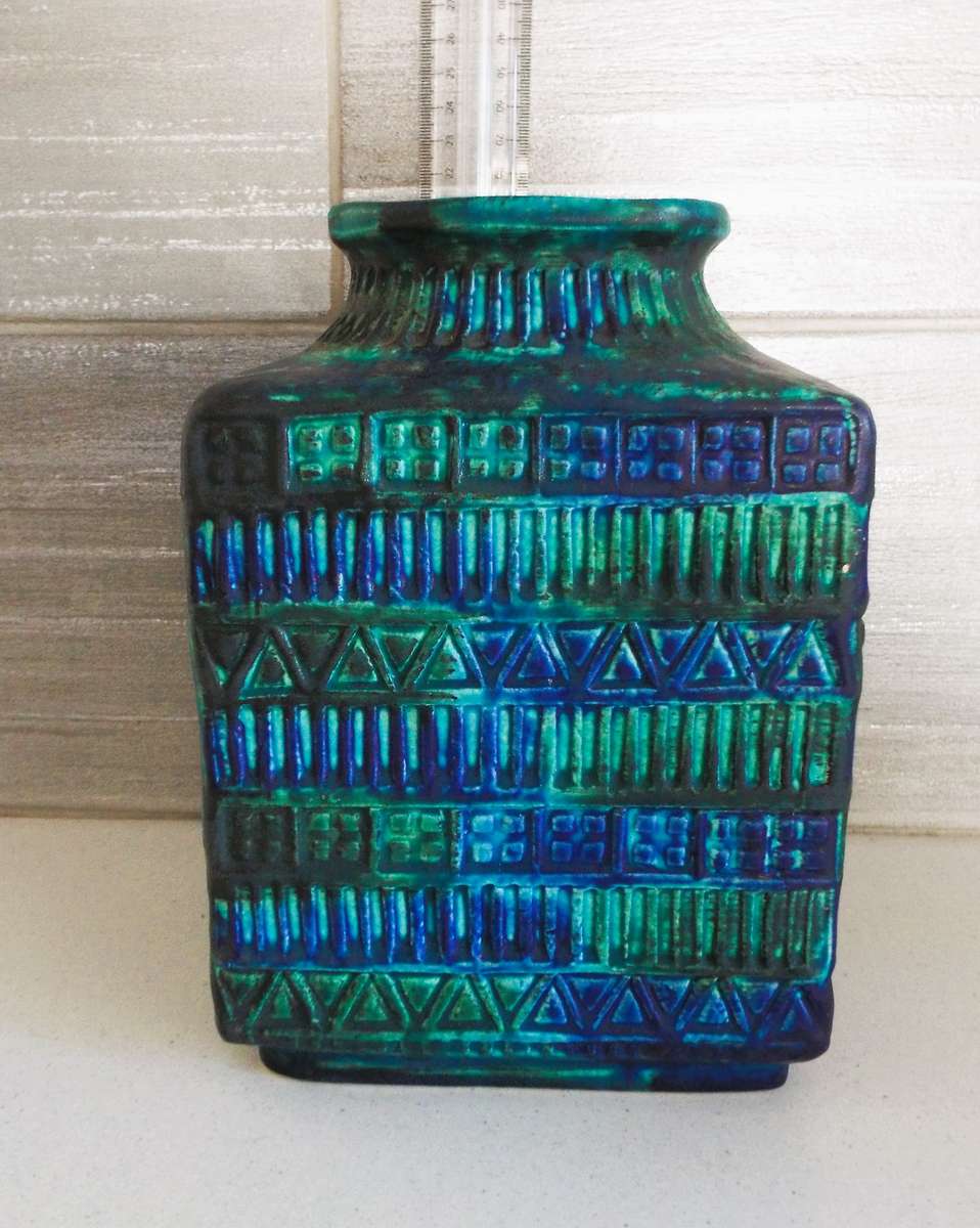 RARE Vintage Bay Vase Bodo Mans Pottery West Germany