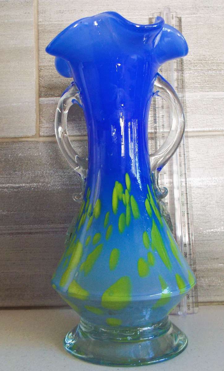 vintage Murano  art glass vase ,, C1960's