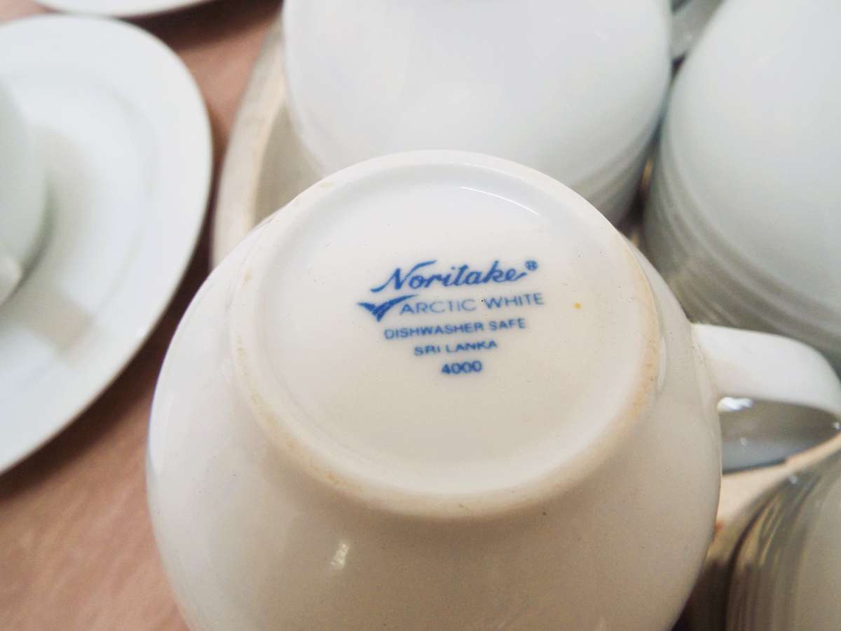 vintage ,,Nice lot of 20 items  Noritake 10 coffee cups and sources as 1 lot