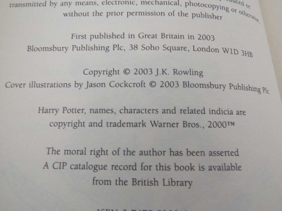 HARRY POTTER and the order of the poenix