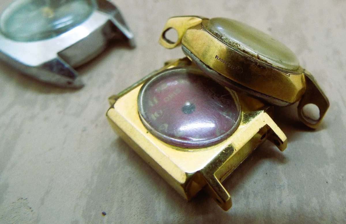 7 x old lady's watches as 1 lot