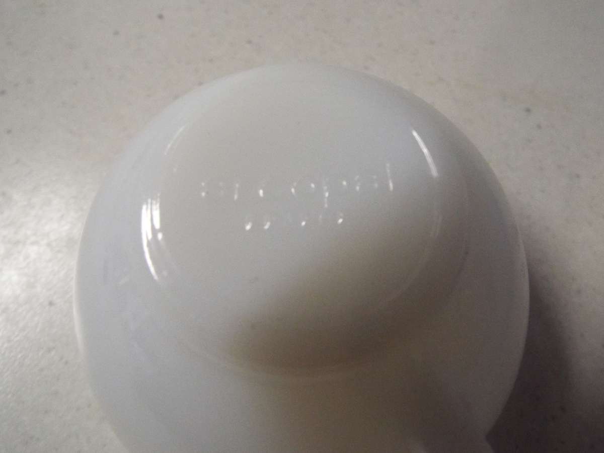 4 x very nice VTG Milk Glass Coffee Mug ARCOPAL France White Cups set with parel 70 spoons