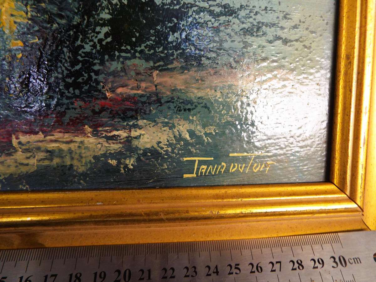 very nice Jana Du toit (thick oil on board)