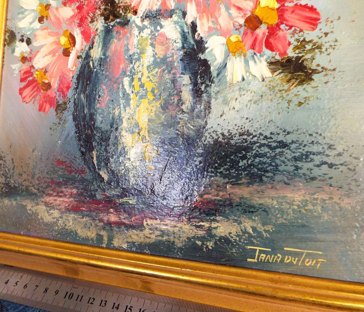 very nice Jana Du toit (thick oil on board)