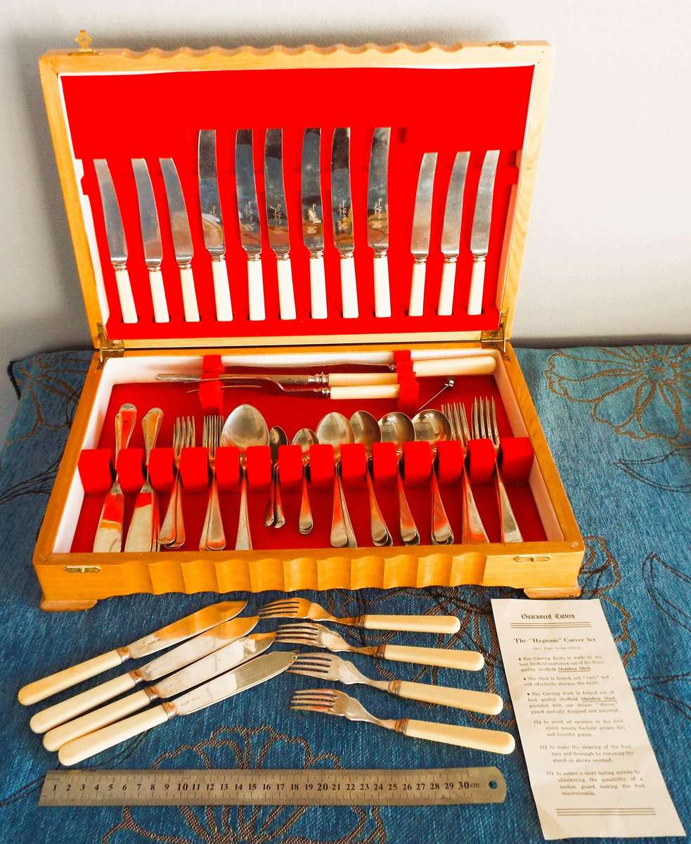Vintage Cutlery Set with Extras