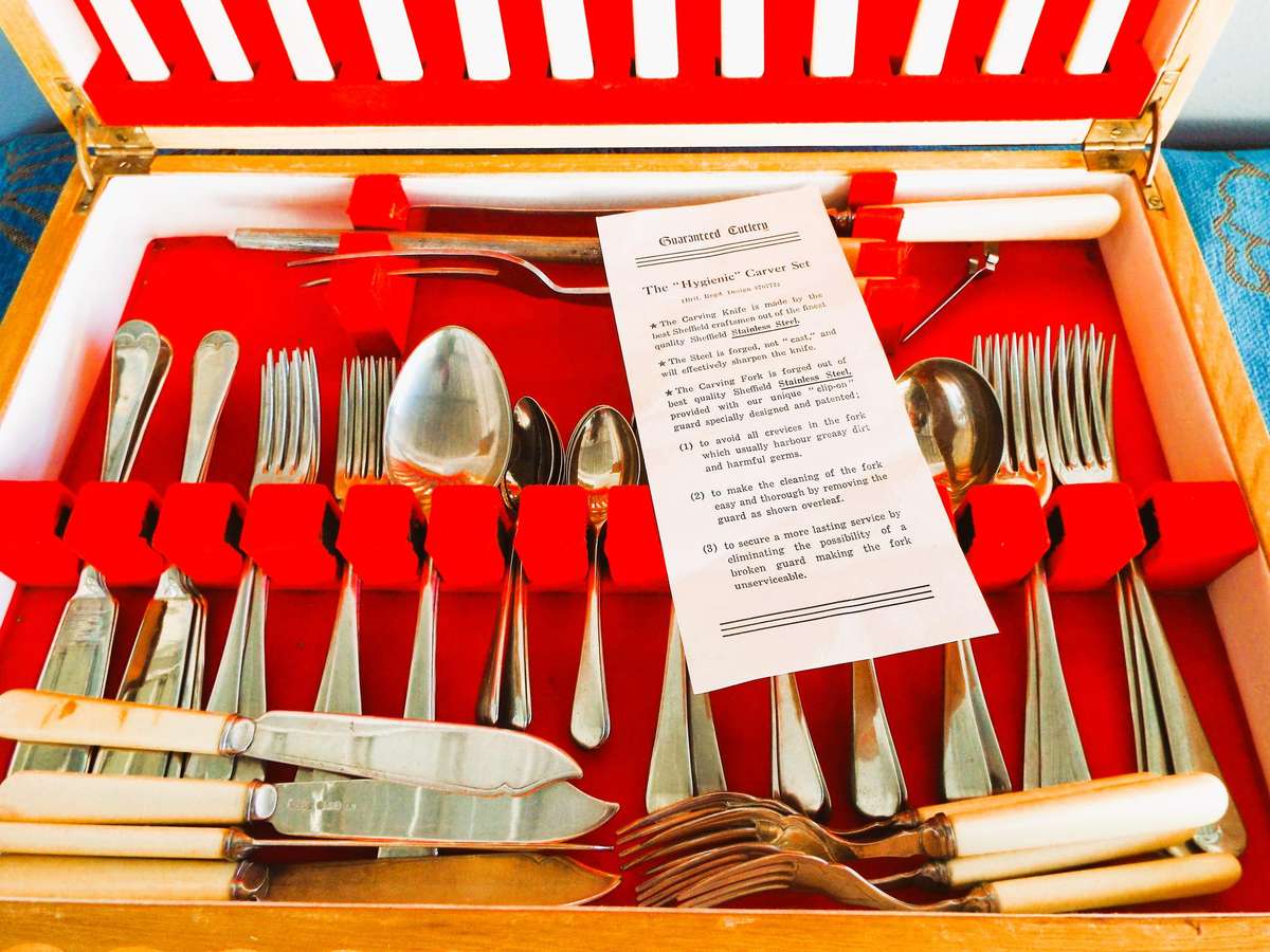 Vintage Cutlery Set with Extras