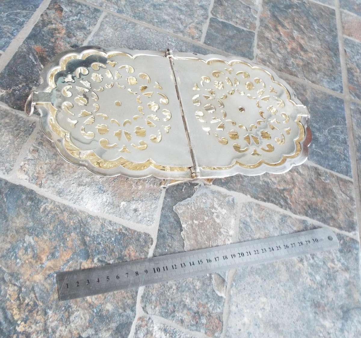 Vintage cheltenham silverplate burn warmer (very nice )