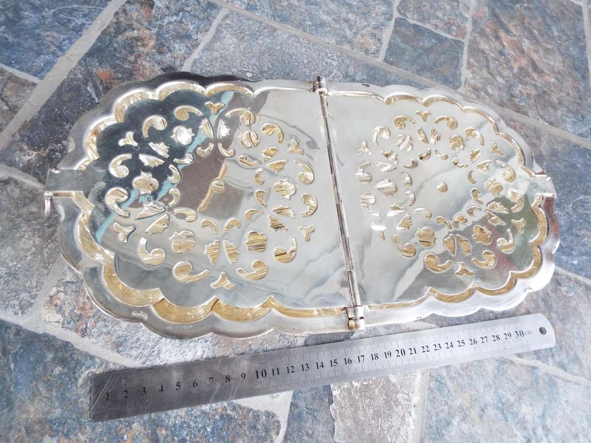 Vintage cheltenham silverplate burn warmer (very nice )