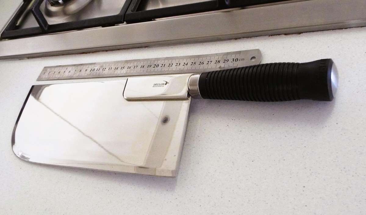 for the hunter ,,,Delgon meat Cleaver Heavy Duty 40cm made in france ,super high quality