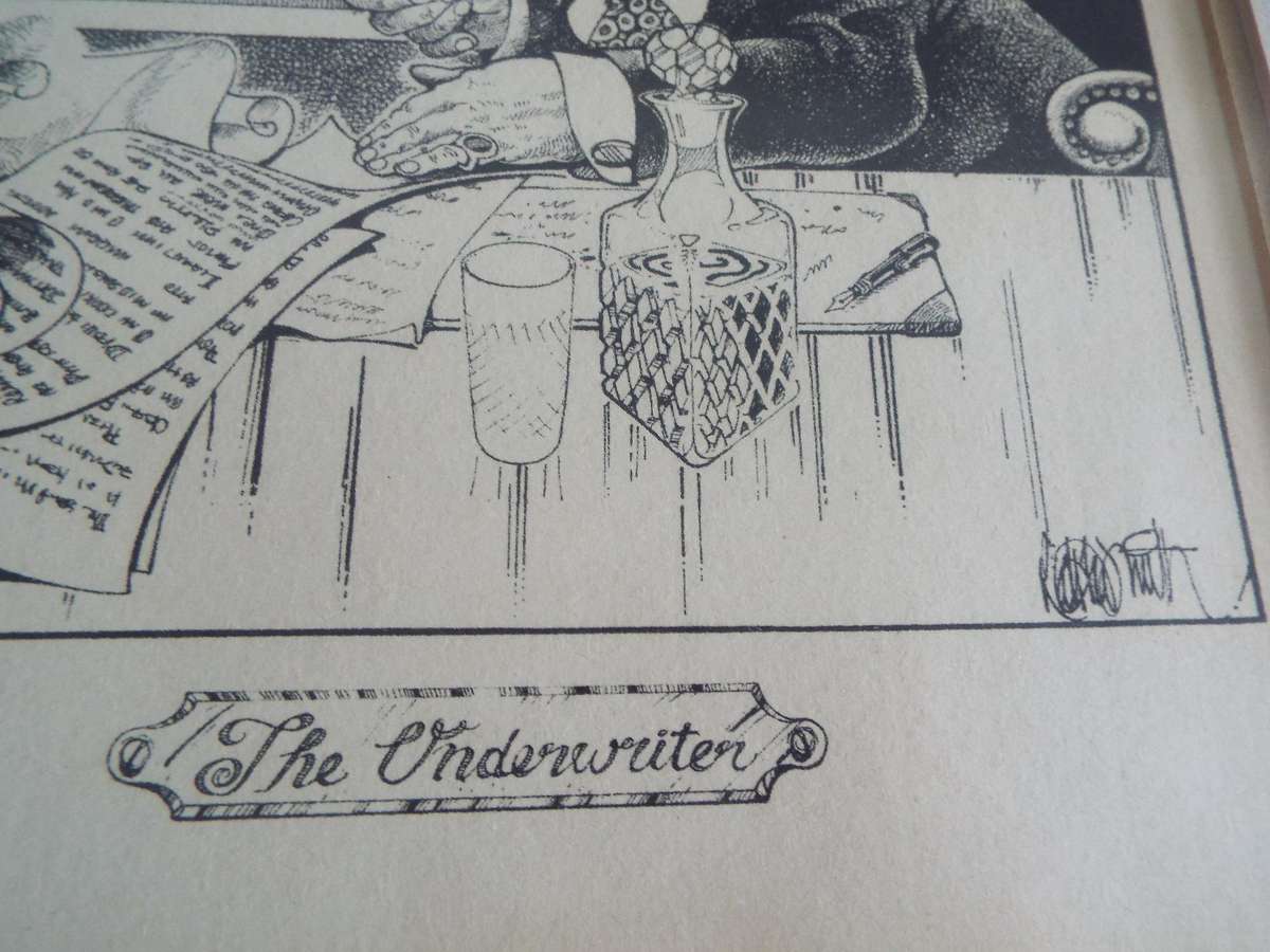 2 x Cartoon Art, Well Framed, Matted and Framed