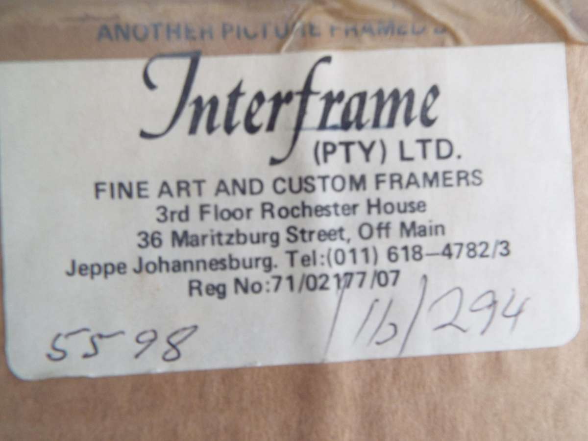 2 x Cartoon Art, Well Framed, Matted and Framed