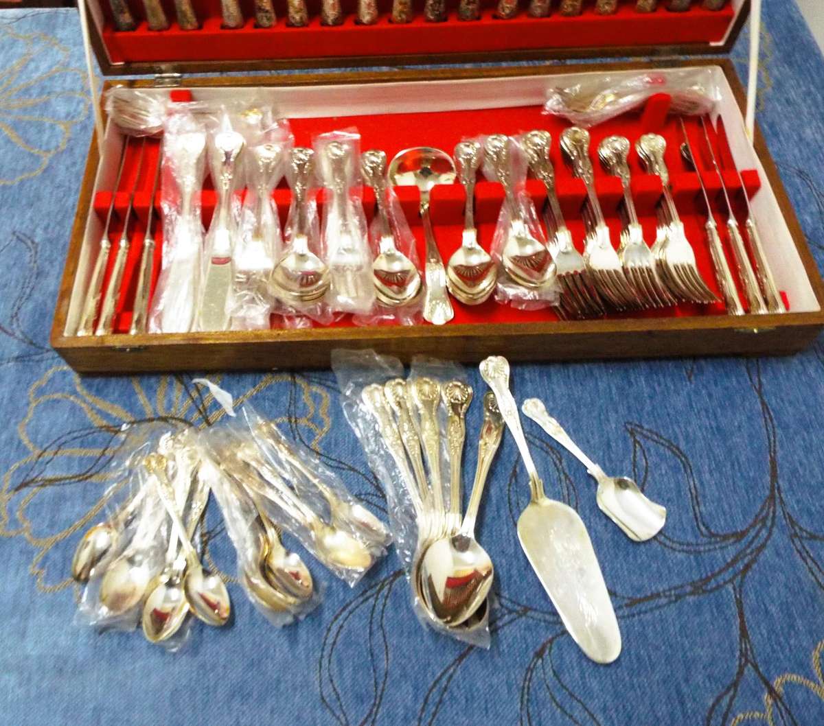 Vintage Cutlery Set - Kings Pattern, A1 Silver - True Vintage Canteen
