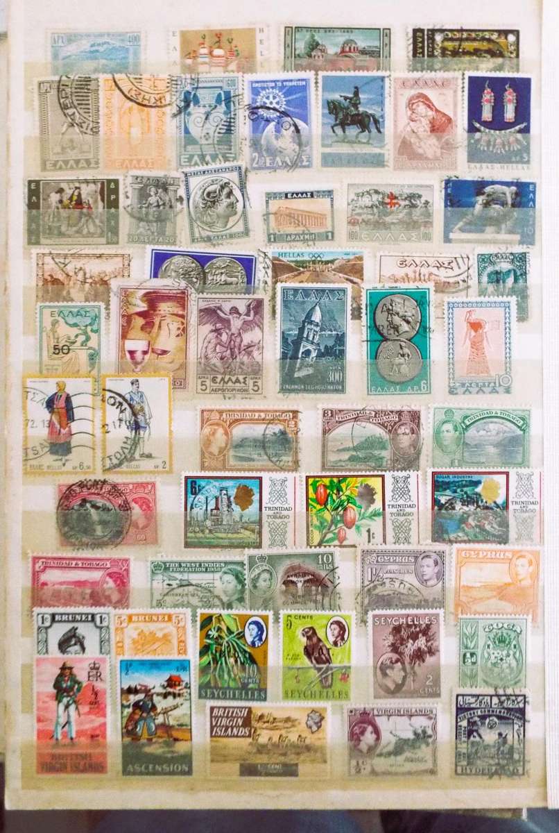 WE SELL STAMPS PER PAGE SPOT THE ONE U KNEED