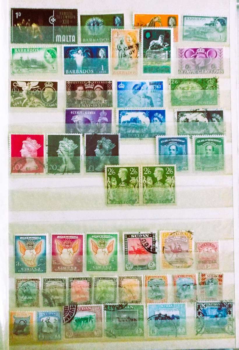 WE SELL STAMPS PER PAGE SPOT THE ONE U KNEED