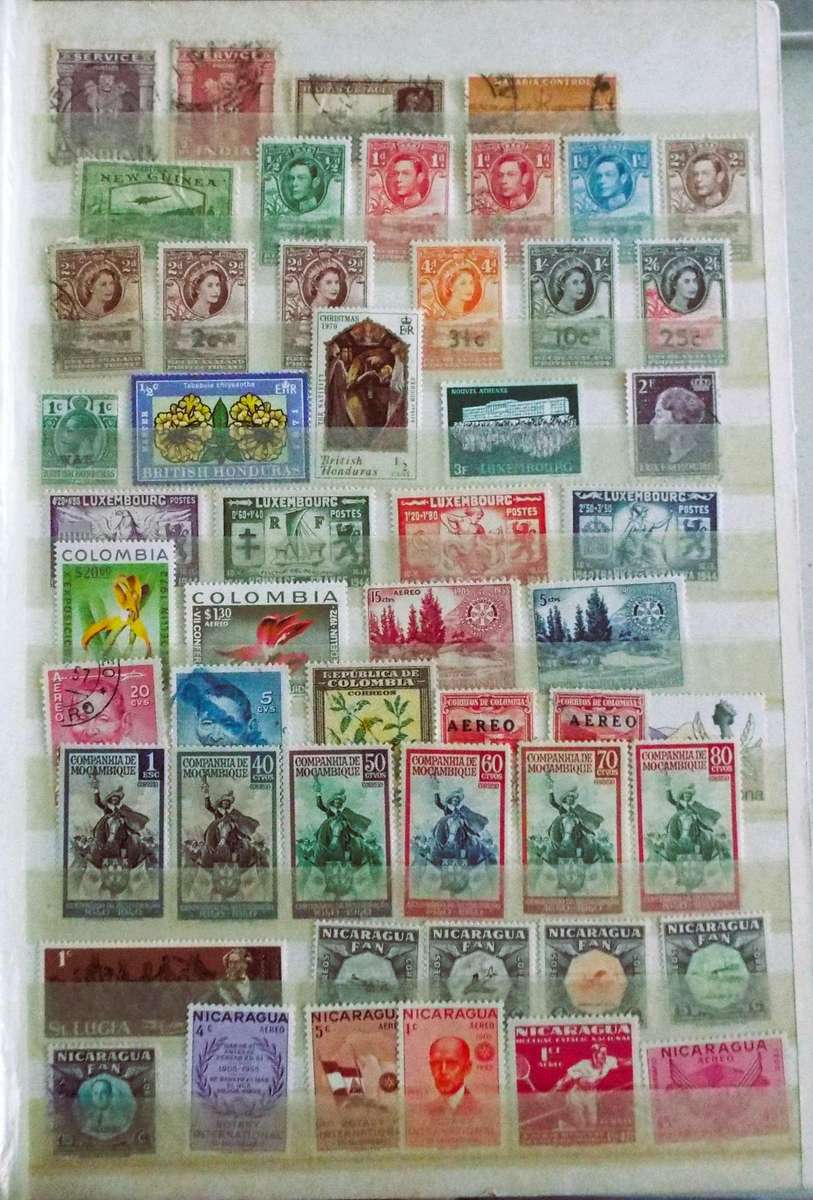 WE SELL STAMPS PER PAGE SPOT THE ONE U KNEED