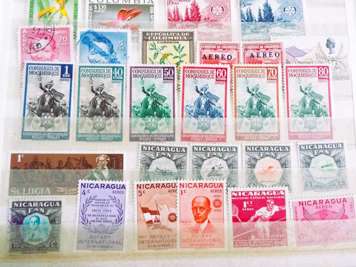 WE SELL STAMPS PER PAGE SPOT THE ONE U KNEED