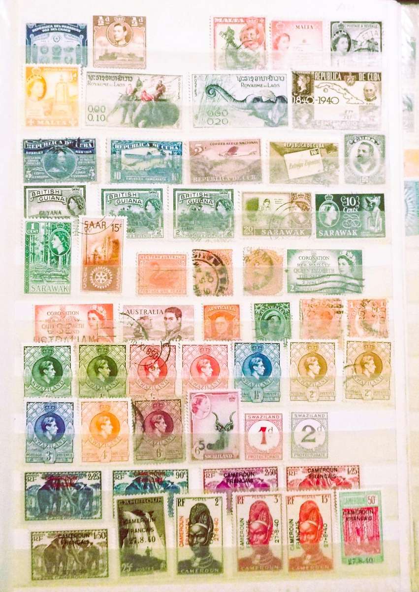 WE SELL STAMPS PER PAGE SPOT THE ONE U KNEED