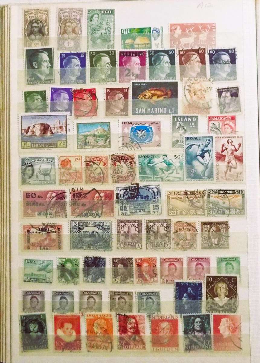 WE SELL STAMPS PER PAGE SPOT THE ONE U KNEED