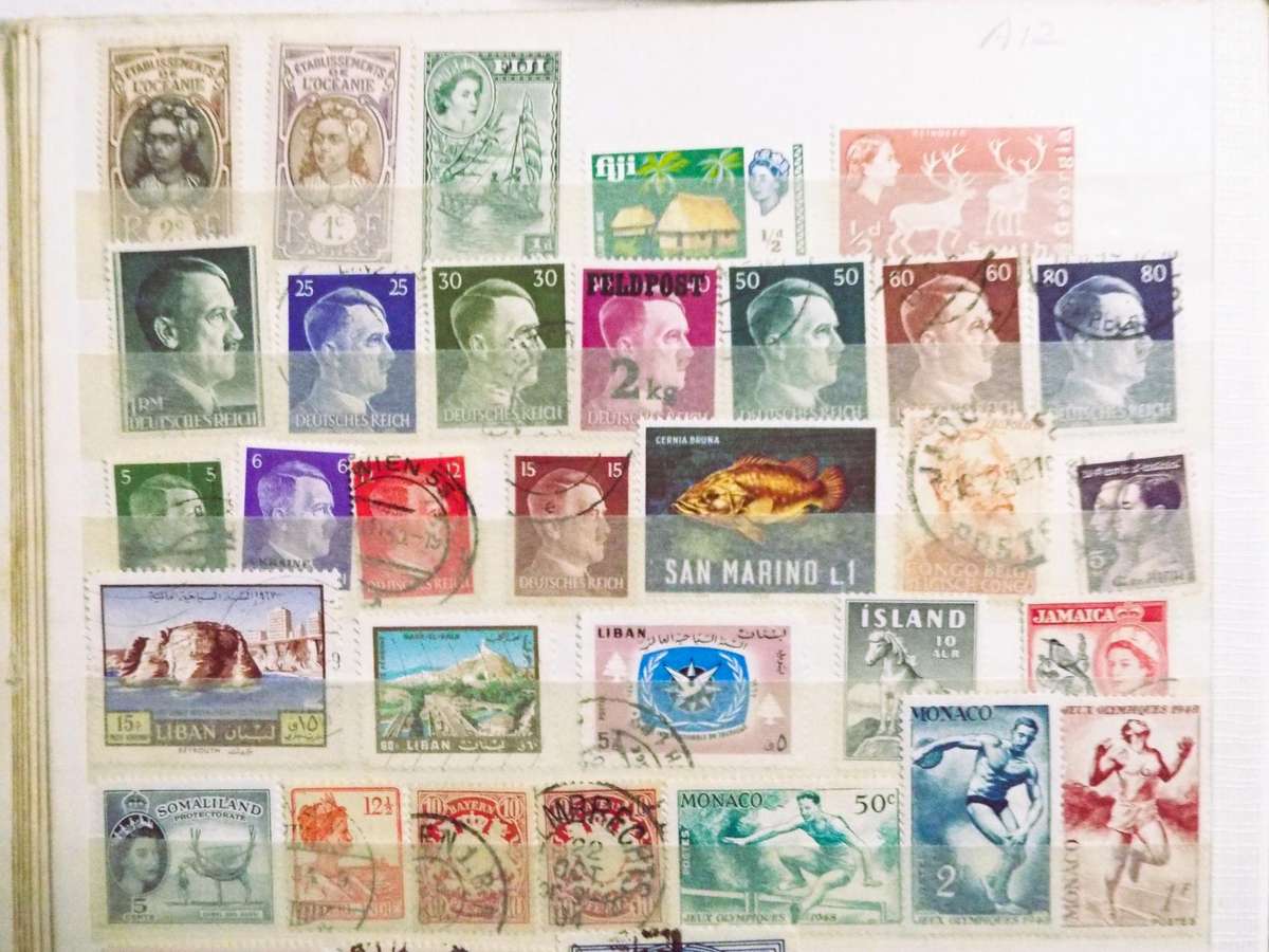 WE SELL STAMPS PER PAGE SPOT THE ONE U KNEED