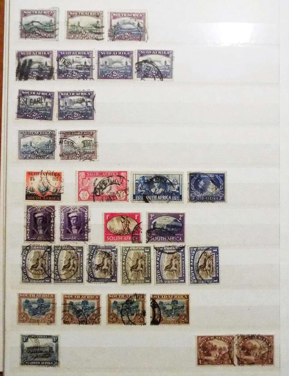 B4  ,,,32 X  SOUTH AFRICA - mix union STAMPs