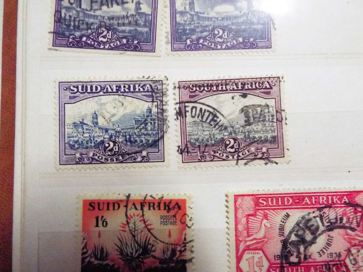 B4  ,,,32 X  SOUTH AFRICA - mix union STAMPs