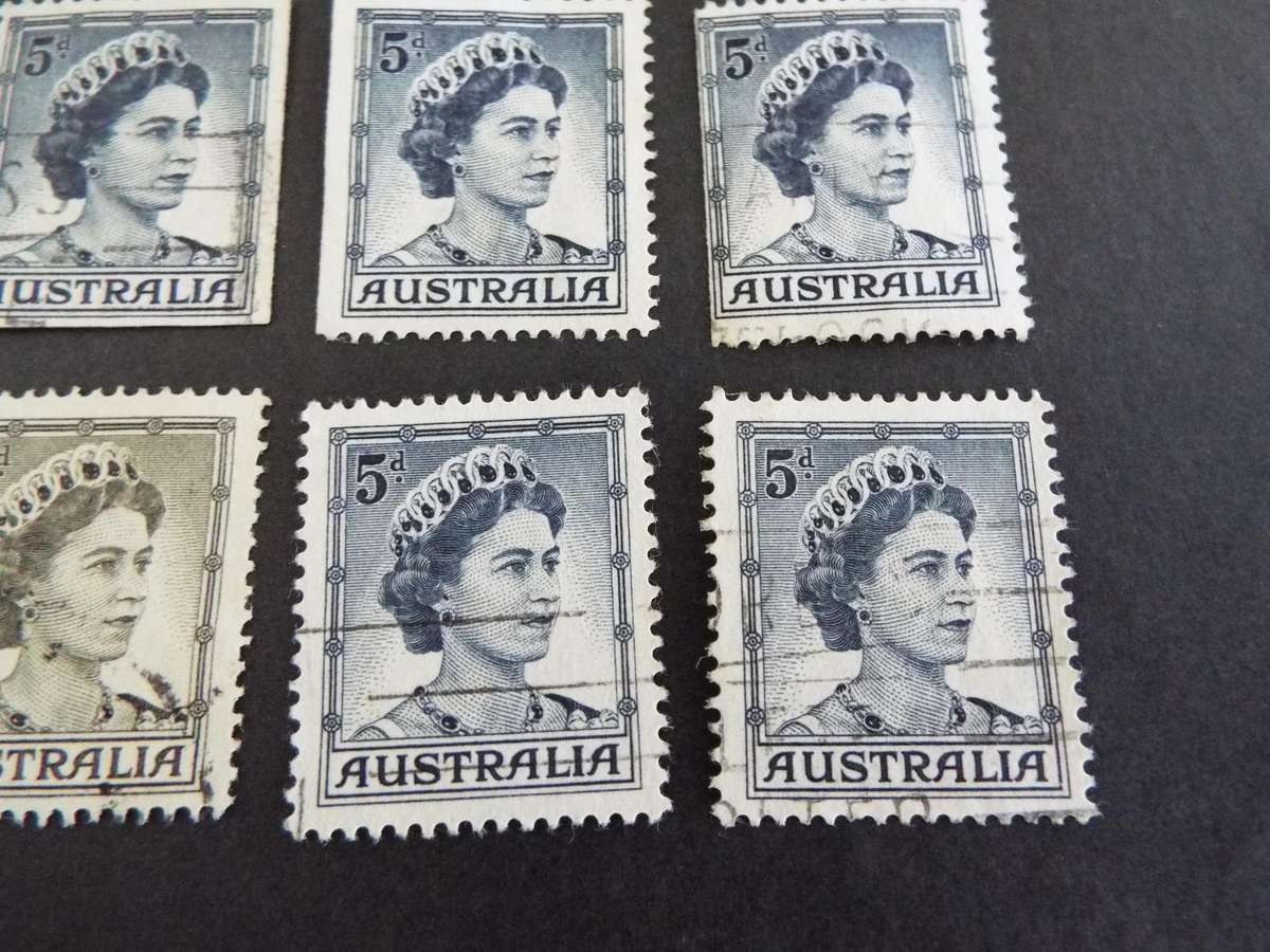 AUSTRALIAN VERAITY LOT OF ELIZABETH 11 (MUST LOOK )