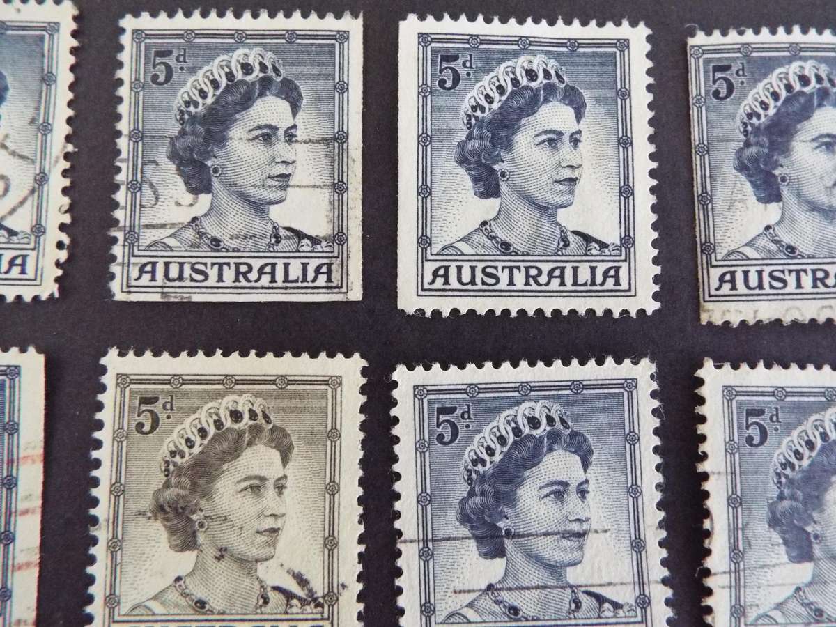 AUSTRALIAN VERAITY LOT OF ELIZABETH 11 (MUST LOOK )