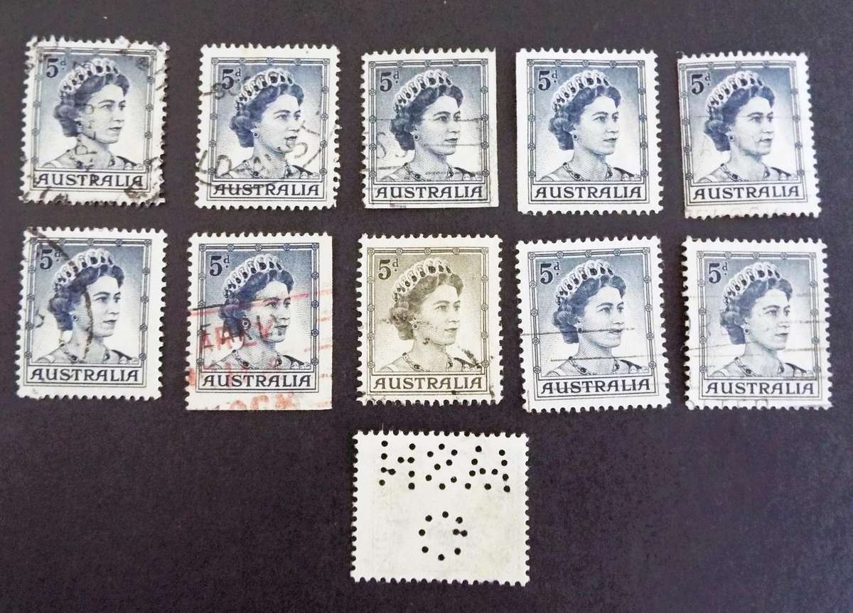 AUSTRALIAN VERAITY LOT OF ELIZABETH 11 (MUST LOOK )