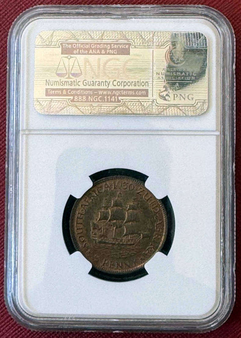 *** 1930 NGC GRADED HALF PENNY MS63BN ***