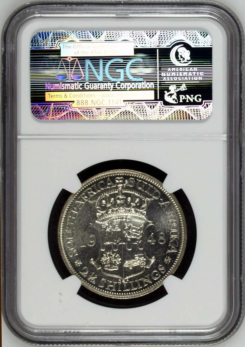 1948 NGC GRADED - HALFCROWN MS63