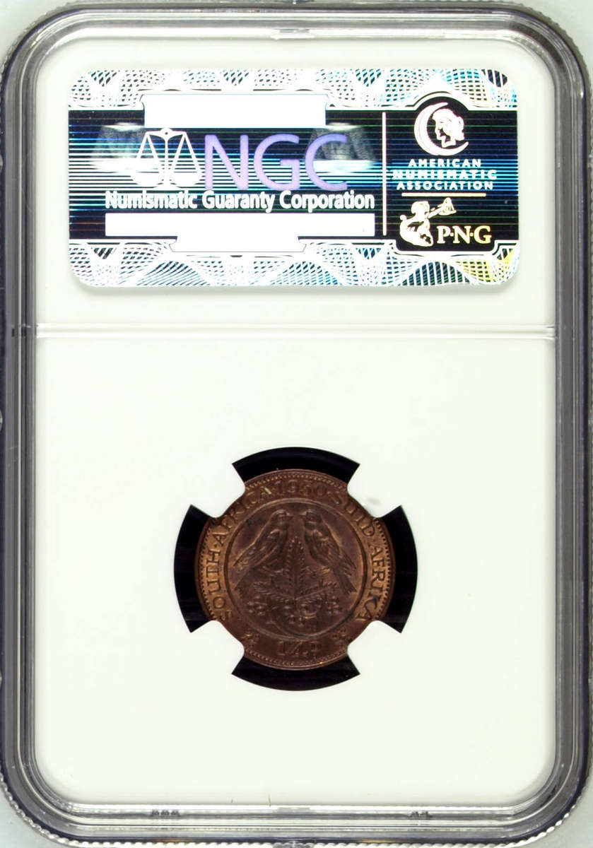 1950 NGC GRADED - FARTHINGS MS64 RED-BROWN / MS63 BROWN